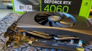 New GPU! The Zotac Solo RTX 4060 8gb