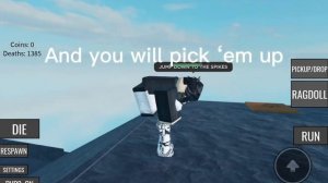 How to carry on ROBLOX Mobile Euphoria Ragdoll Testing