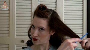 How to Do Victory Rolls | 1940's Pin up Hairstyles