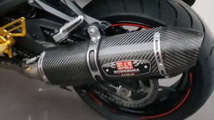 Kawasaki Ninja ZX-14R Yoshimura Carbon Fibre Dual Exhaust Sound