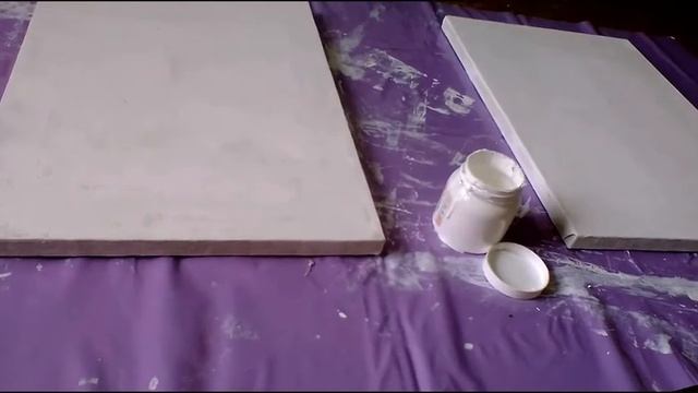 Проклейка и грунтовка холстов. Часть 1 смотреть онлайн