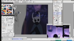 [SPEADPAINT] Sad moment/Грустный момент. Hollow knight