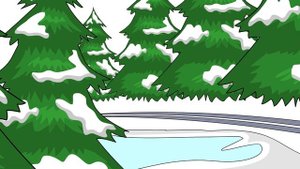 ПЕРВЫЙ РАЗ НА ЛЫЖАХ (анимация на новый год)