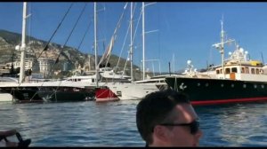 Водная прогулка по выставке яхт в Монако. MYS 2018. Яхт-шоу в Монако. Княжество Монако