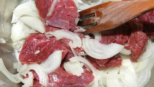 Чашушули из телятины