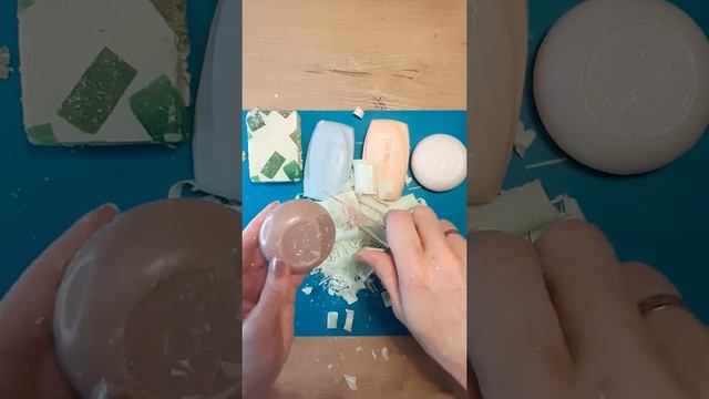 АСМР.РЕЗКА МЫЛА