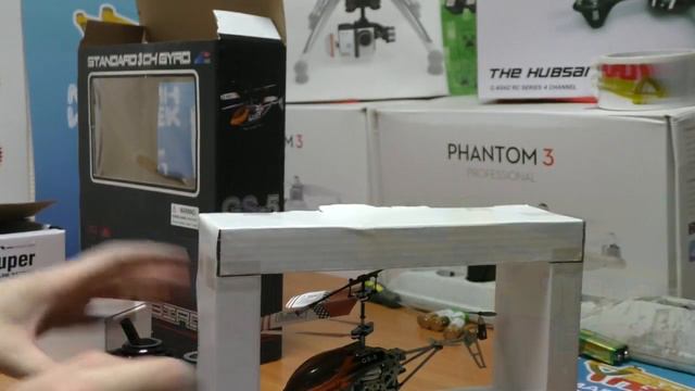 Распаковка вертолета Gyro JiaYuan Whirly Bird - 1687A-2 смотреть онлайн