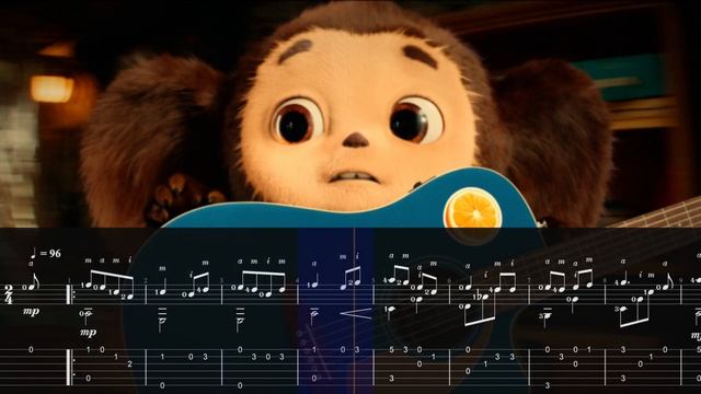 Песенка Чебурашки, как играть на гитаре смотреть онлайн