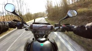 #Yamaha XT 660 x - The first ride in season 2020