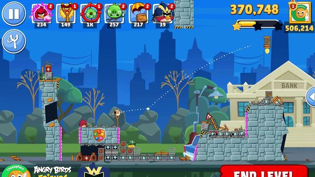 Angry Birds Friends Superbirds Tournament 1193 Level 1 No Power UP смотреть онлайн