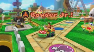 Mario Party 10 Bowser Party #171 Daisy, Donkey Kong, Spike, Wario Mushroom Park Master Difficulty