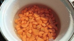 Детское морковное пюре