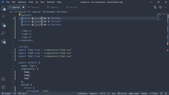 Vue JS 3 Tutorial - 41 - Dynamic Components