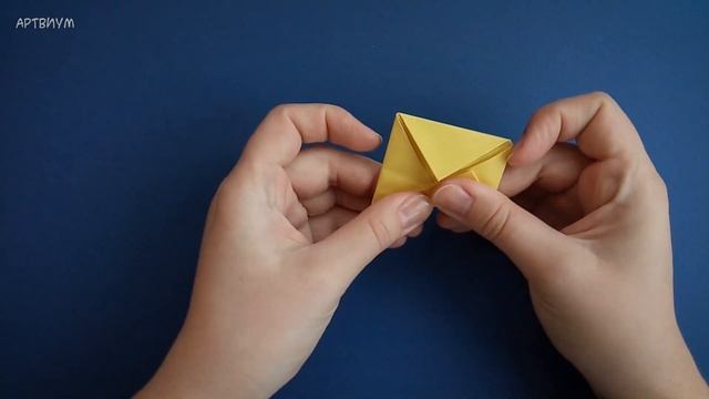 Прыгающая моторная лодка оригами за 2 минуты! Как сделать из бумаги двигающуюся лодку оригами
