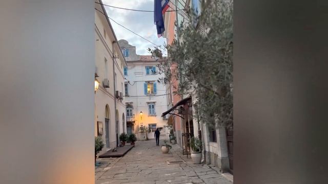 Воскресная прогулка по Пирану, Словения
