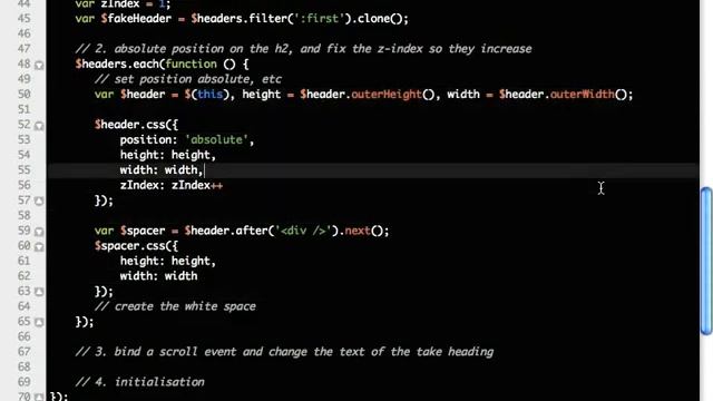 iPhone-like Sliding Headers смотреть онлайн