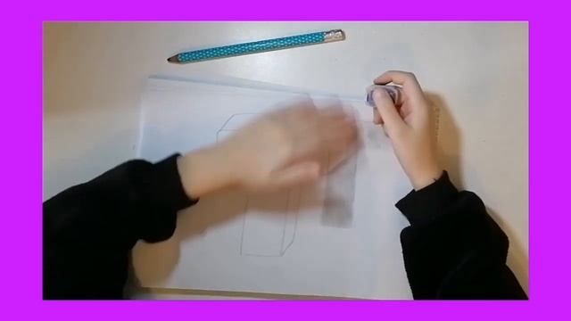 Рисуем 3D букву Т в формате а4 смотреть онлайн