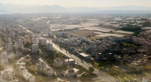 Пятичасовой перелёт из Нижнего Новгорода в Анталью, Турция. Июль 2023.