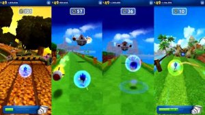 Sonic Dash - Dark Sonic vs Movie Dark Sonic vs Sonic vs Sonic Boscage Maze - All Characters Unlocke