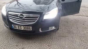 Inwells led xenon H7 opel insignia uygulamasi