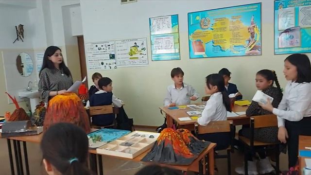 Городской семинар.Урок(отрывок) естествознания. 