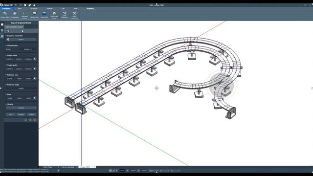 Сборка модели моста в midas CIM. Построение чертежей в модуле Drafter смотреть онлайн