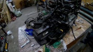 Капиталка D15B Глава 7: Вставляем двигатель