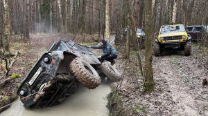 Nissan Patrol на 42, турбо Нива. Глина которая убивает.