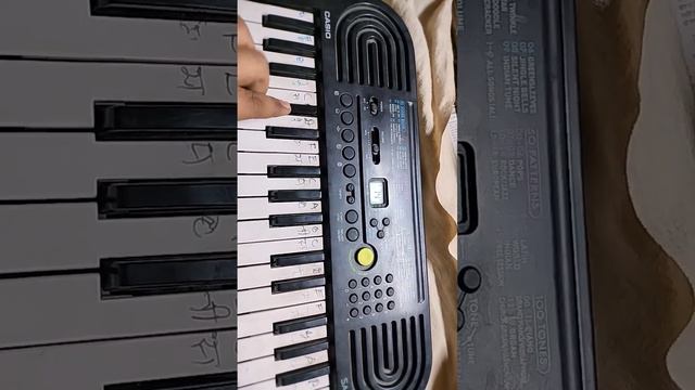 shaktiman title song on Casio sa 47#90severgreen #casiojunction