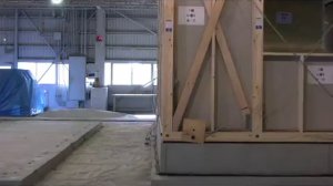 В Японии.Сейсмоустойчивость каркасного дома. Испытание.