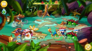 МАТИЛЬДА Звездная принцесса в Angry Birds Epic #166 Кид в Пещере и Арене в Энгри Бердс на крутилкин