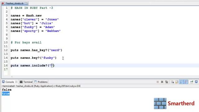 #40 Ruby Tutorial : Hash Part - 3