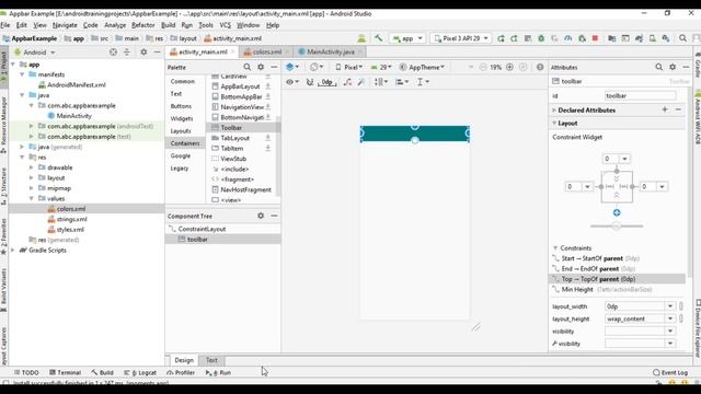 Android Java Tutorial 2020 - 09 - Add the app bar смотреть онлайн