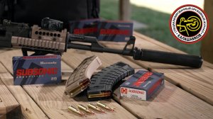 Дозвуковые патроны Hornady Sub-X 7,62×39.mp4