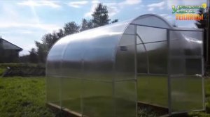 ОТЗЫВ О ТЕПЛИЦЕ АРОЧНАЯ 2М. ТЕПЛИЦЫ СЕРИИ "АРОЧНАЯ 2М" ШИРИНА 2 МЕТРА. КОМПАКТНАЯ И УДОБНАЯ ТЕПЛИЦА