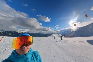 АРХЫЗ. Горы. Солнце. Лыжи.