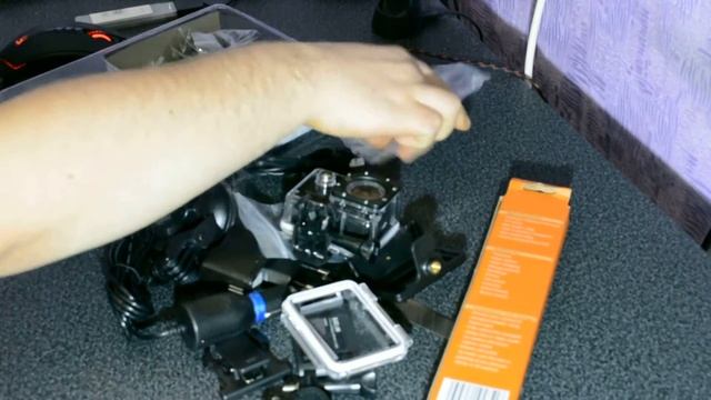 Распкаовка посылки, Экшн камера SJCAM4000 смотреть онлайн