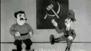 Hitler and Stalin cartoon