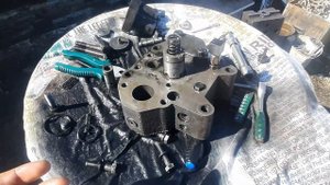 ремонт гидросистемы shehwa sd8