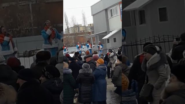 В Воронеже девченочки веселые певучие
