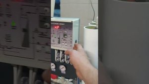 Контроллер обратного осмоса в работе на установке