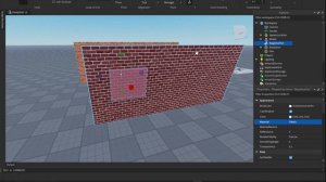 Как делать дырки в стенах Roblox Studio