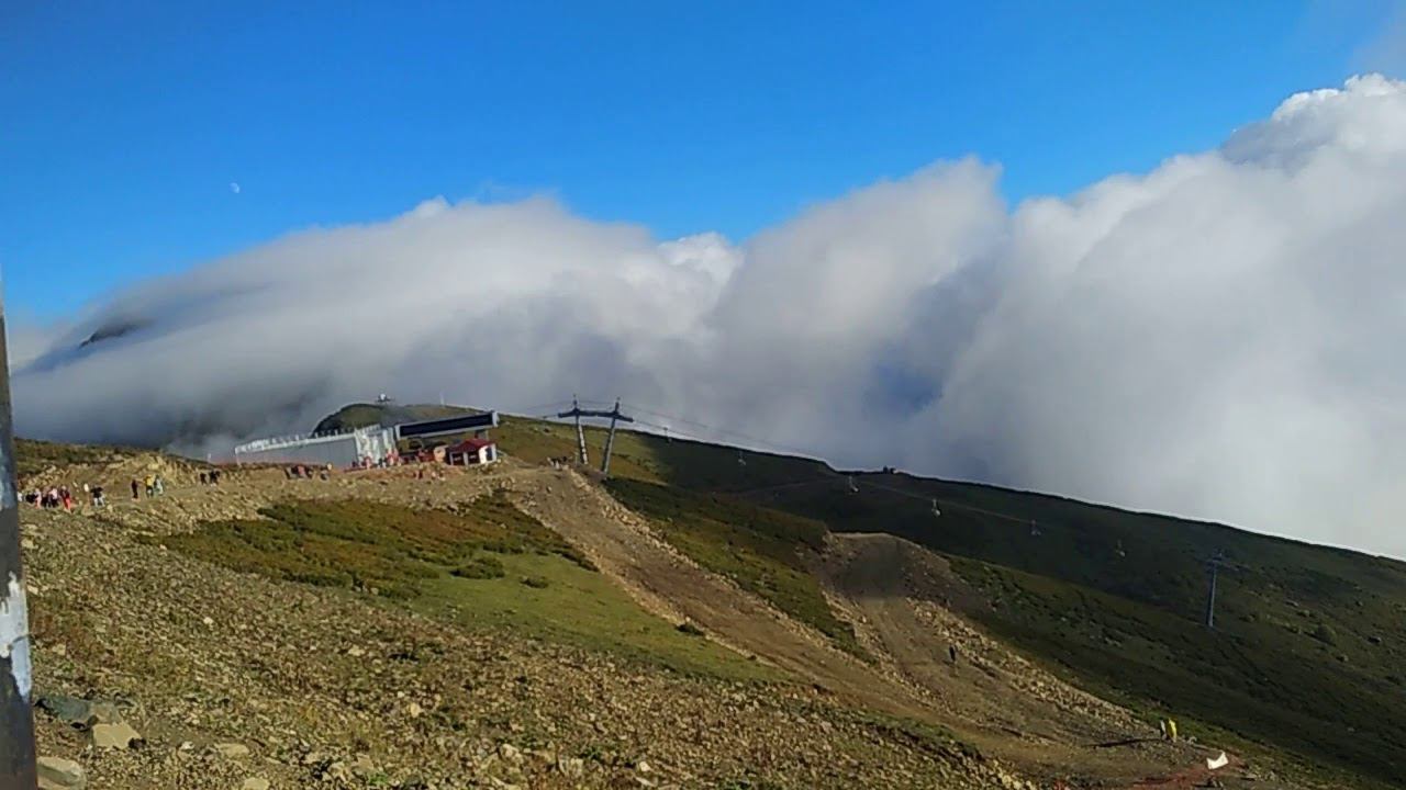 Сочи. Роза хутор. Красная поляна. Гора. Вершина.