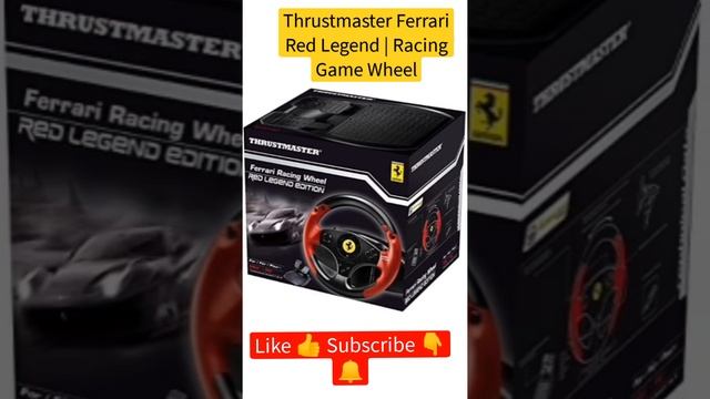 Thrustmaster Ferrari Red Legend | Racing Game Wheel | PC/PS3 #short #ytshourts