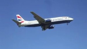 Atterraggio 737 British Airways aeroporto di Pisa(LIRP)