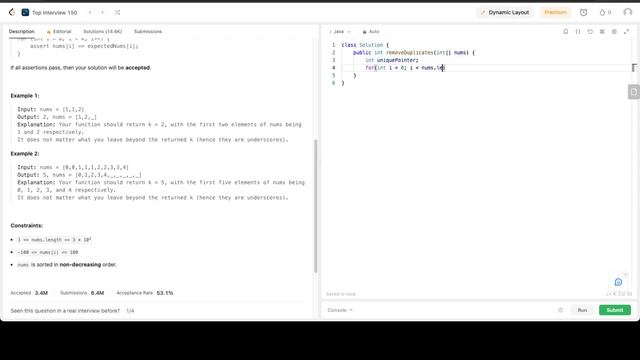 Latihan Leetcode - Remove Duplicates from Sorted Array смотреть онлайн