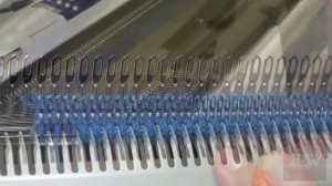 Гартер Бар. Платочная вязка на вязальной машине