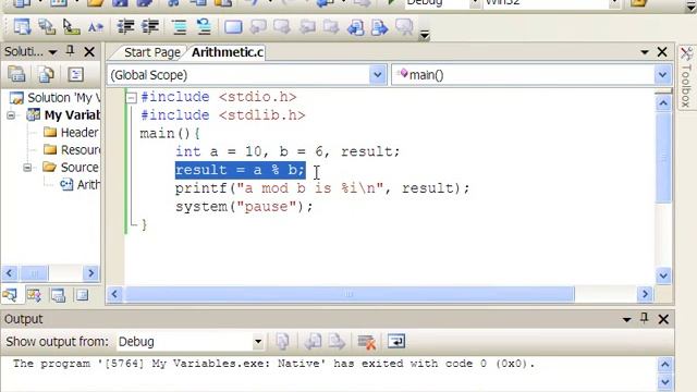 04 Programming Concepts -Arithmetic Operators