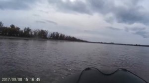 Рыбалка. Омск-Большеречье. Заплыв на лодке  Муссон