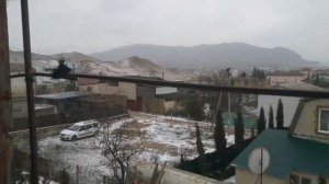 КРЫМ. СУДАК. СЕЛО МИНДАЛЬНОЕ. Первый день зимы. Ветер до 30 м/с. 7 декабря 2023